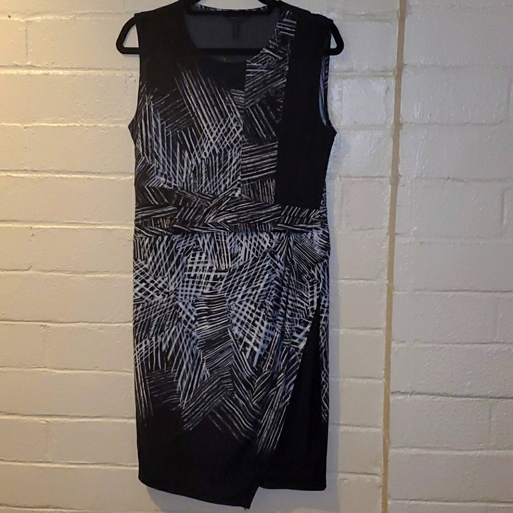 BCBGMAXAZRIA Natala Asymmetrical Dress